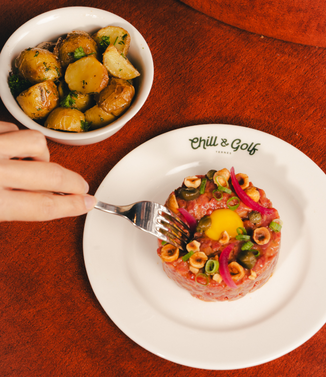 Chill & Golf – Tartare & pommes grenailles